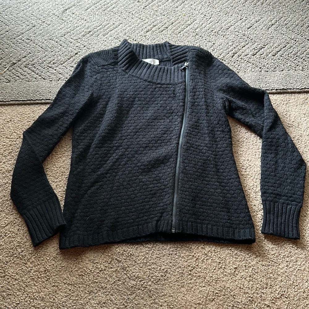 Loft zip up sweater
